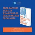 Le 5e rapport paroles d’habitant.te.s des quartiers populaires a vu le jour